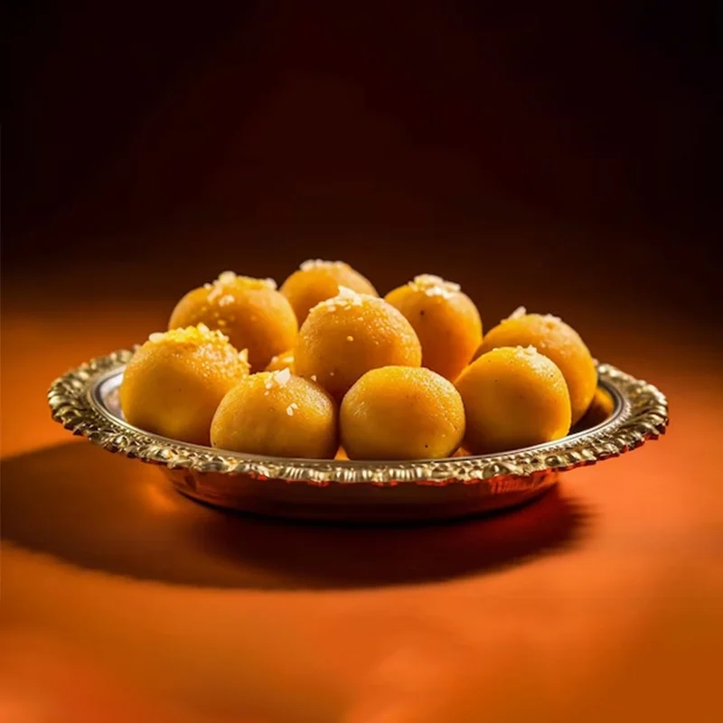 Laddu On Plate